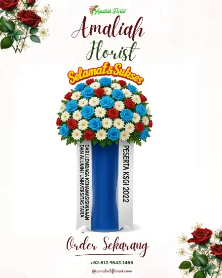 Standing Flowers Wijaya Kusuma Logistics Park Sidoarjo